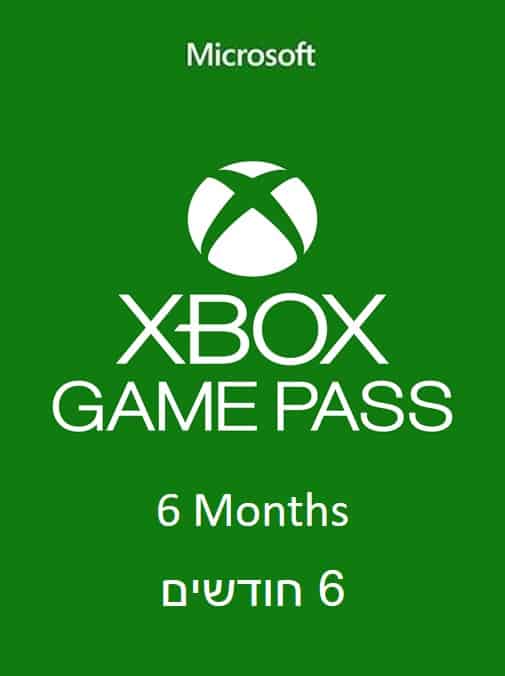 Xbox Game Pass 6 Months
